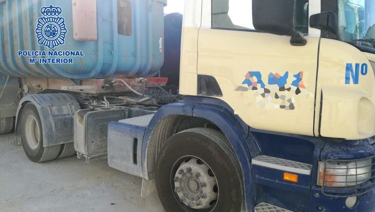 El individuo pretendía robar la gasolina de los camiones de la empresa