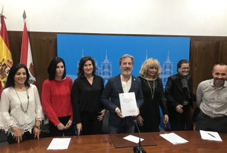 Equipo que ha hecho el informe sobre la soledad en Ponferrada