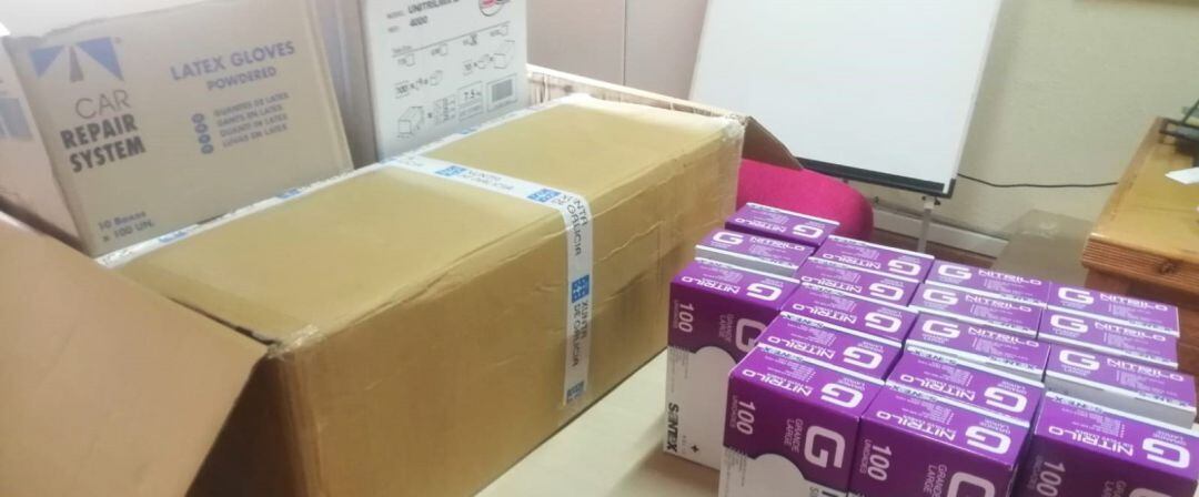 Equipos de protección contra el COVID-19