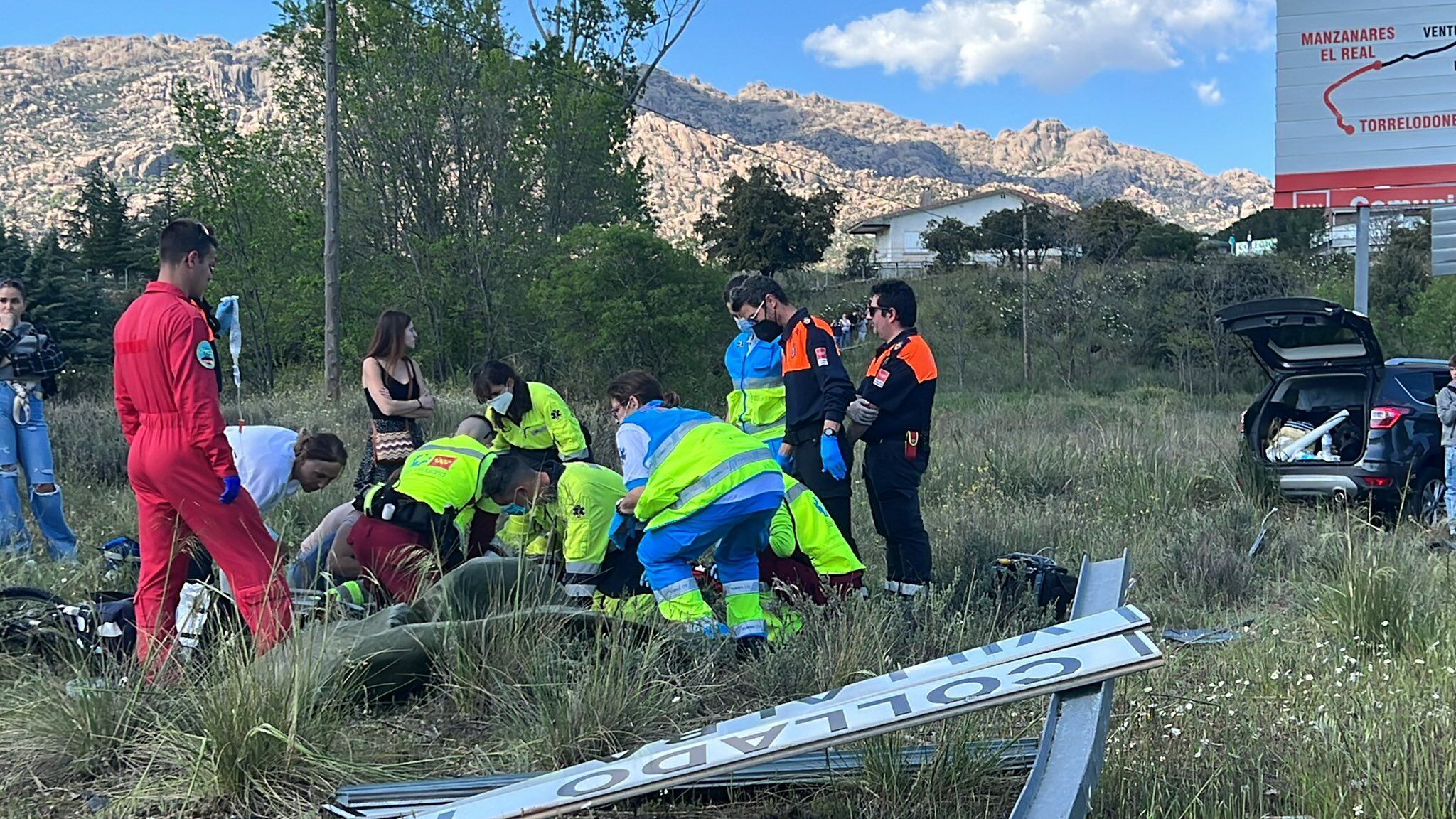 Muere el segundo ciclista que resultó herido tras el atropello en Manzanares El Real