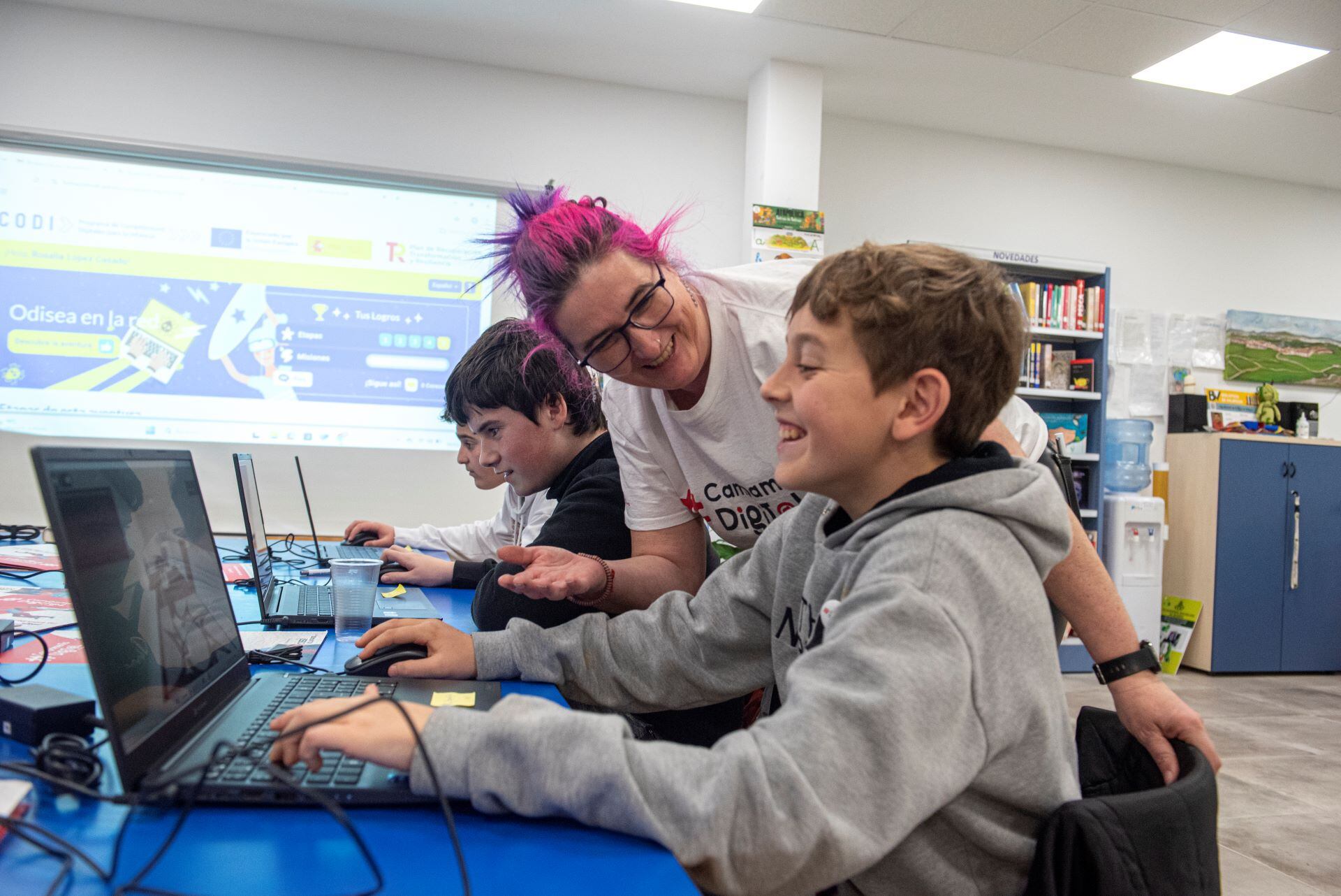 Campamento Digital, de la fundación Cibervoluntarios.