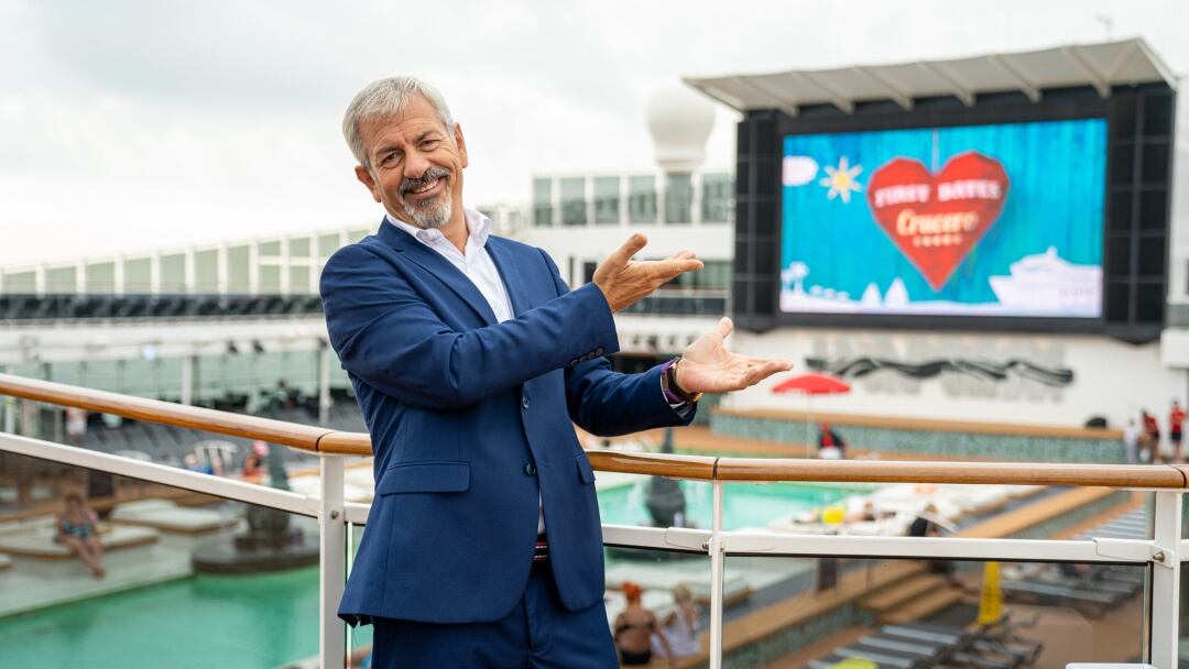 Carlos Sobera, presentador de &#039;First Dates: crucero&#039;