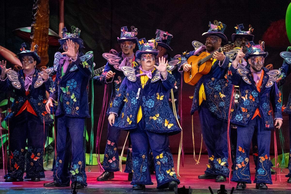 Comparsa: Los mariposas.