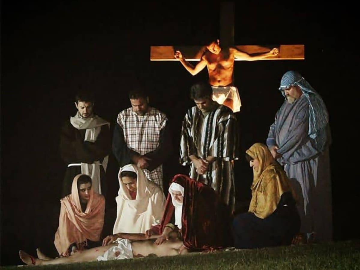 Calahorra vive su Escenificación de la Pasión con cambios en el recorrido: "Es un gran esfuerzo. Esperemos que salga bien"