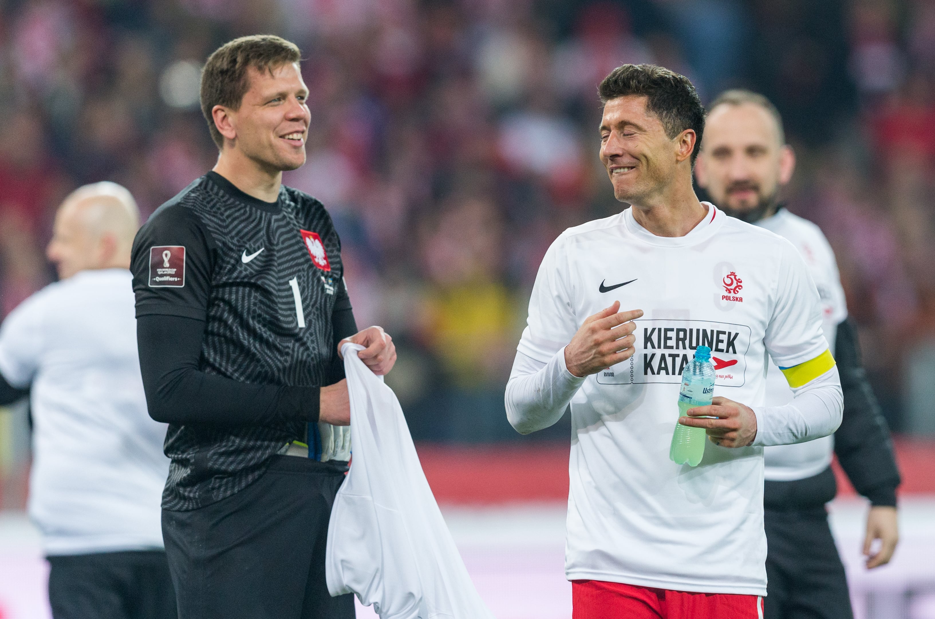 Szczesny y Lewandowski.