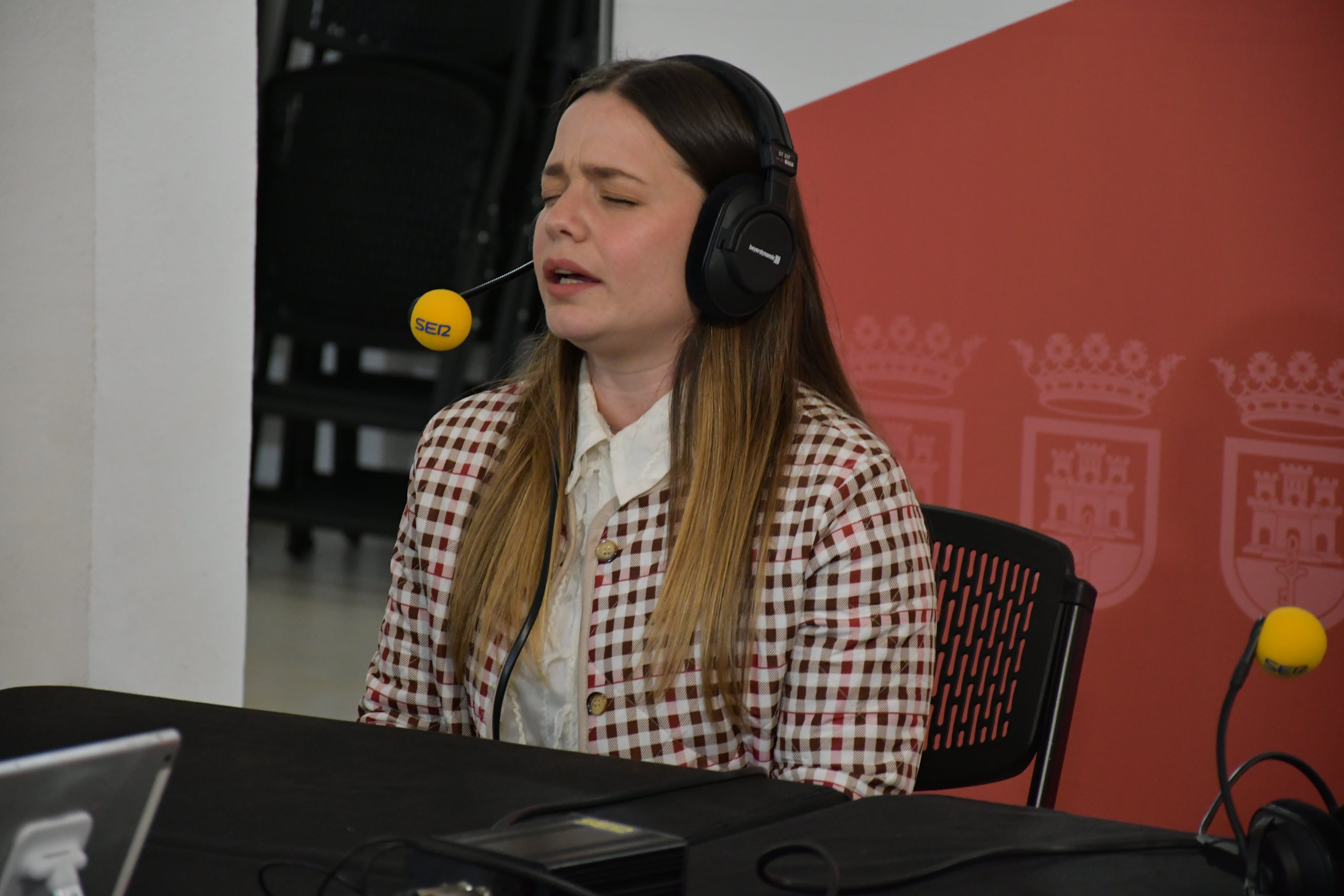 Luna García, cantante.