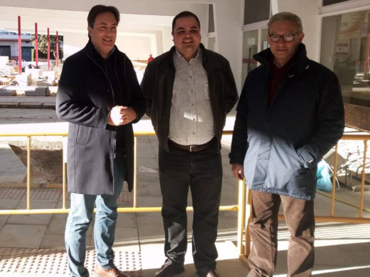 Nueva imagen para la zona de maniobras de la estación de autobuses de Martos