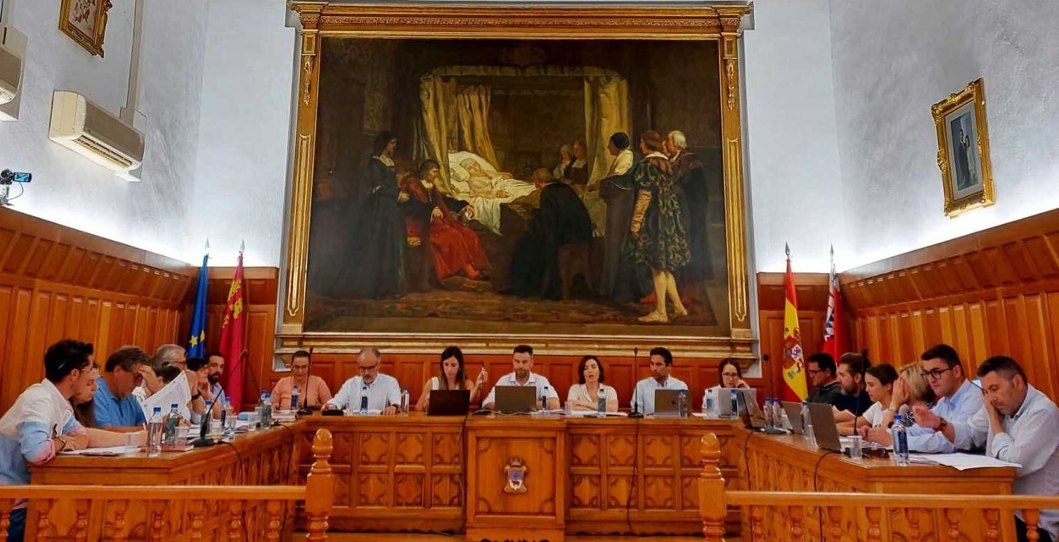 Imagen del Pleno Municipal de este mes de junio