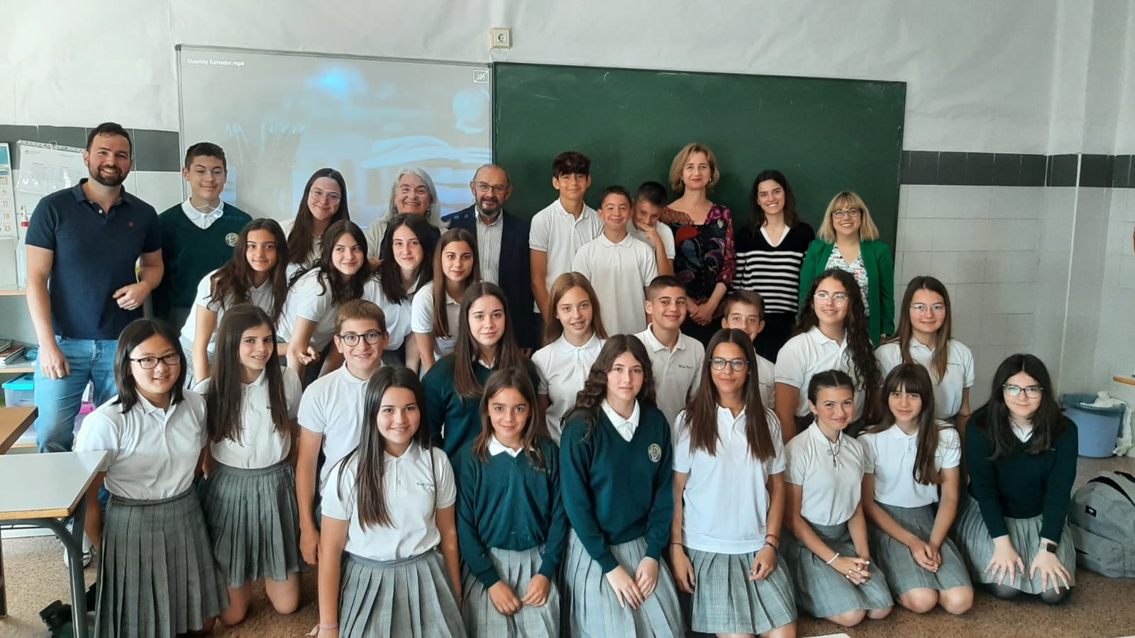 Alumnado del colegio Cervantes premiado