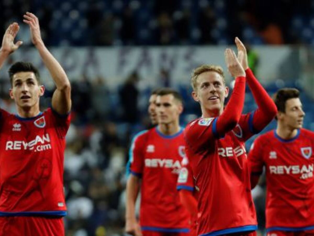 Así vivió Saúl el empate del Numancia en el Bernabéu