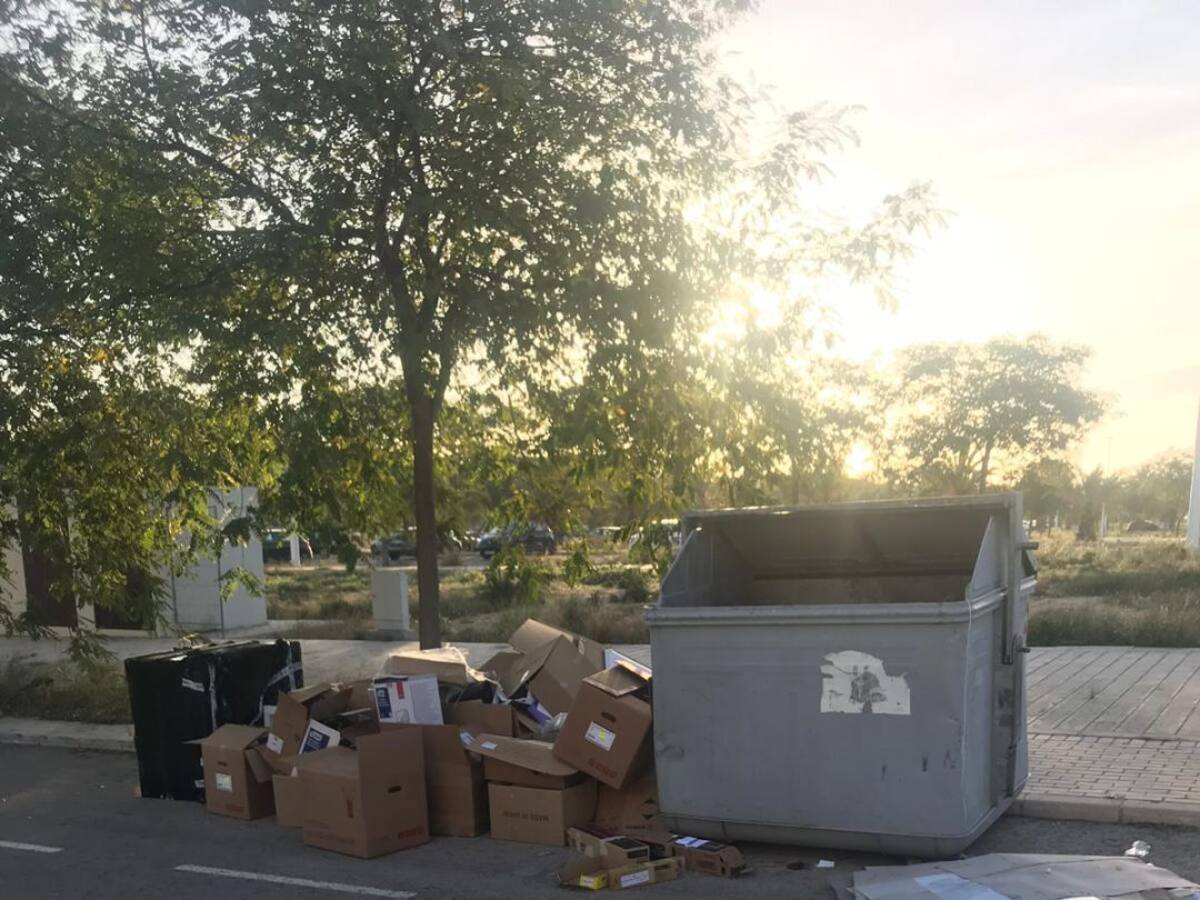 Cs denuncia el abandono del Parque Empresarial por parte del tripartito