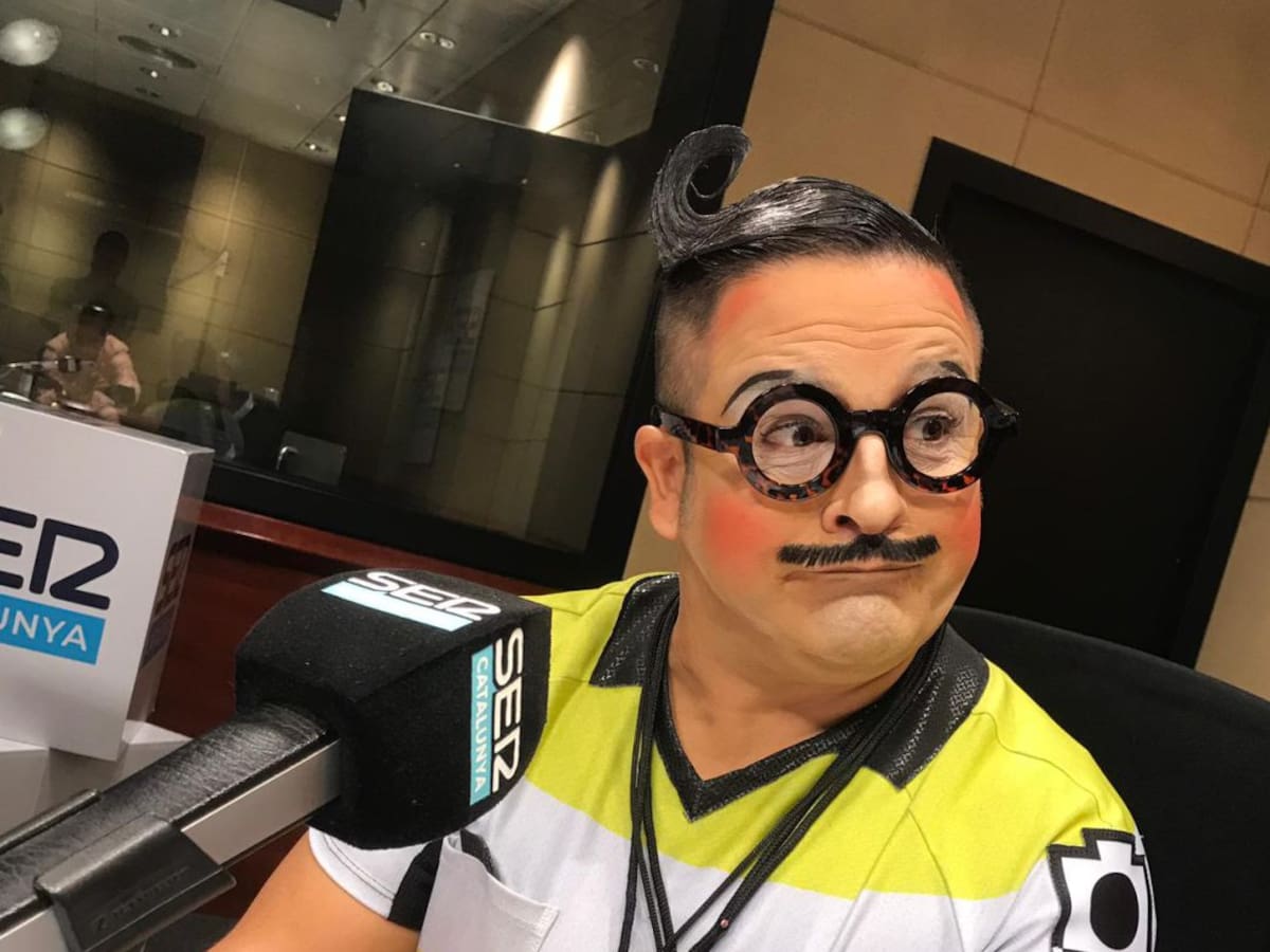 L'àrbitre del Messi Cirque al 'Què t'hi Jugues!'