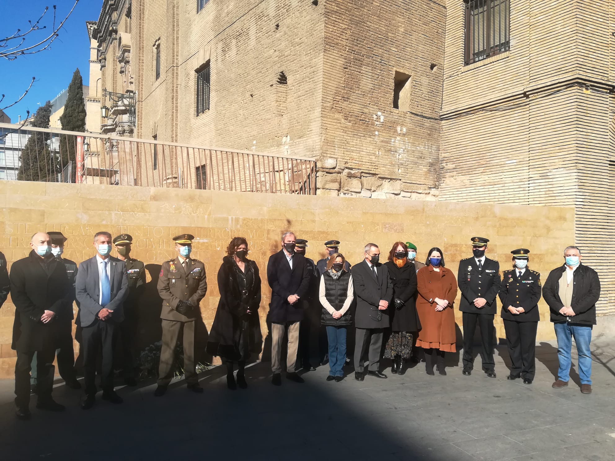 Acto en recuerdo a las víctimas del atentado de San Juan de los Panetes