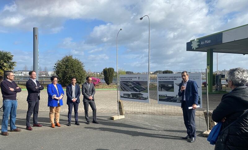 Presentación del proyecto para la nueva gasolinera As Pías (foto: APFSC)