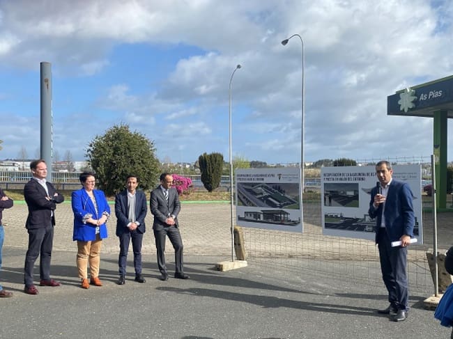 Presentación del proyecto para la nueva gasolinera As Pías (foto: APFSC)