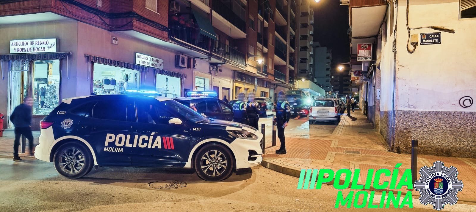 Archivo. Vehículo de la Policía Local de Molina de Segura