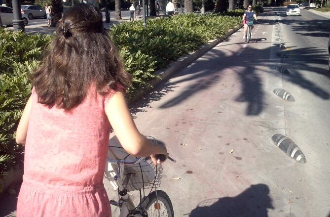 Usuarias de la bicicleta