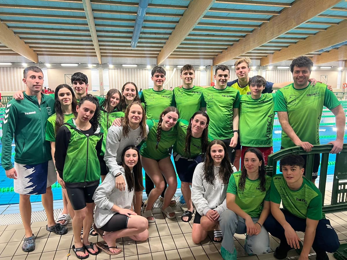 Destacada actuación del CN Zoiti 89-Jaca en los campeonatos de Aragón