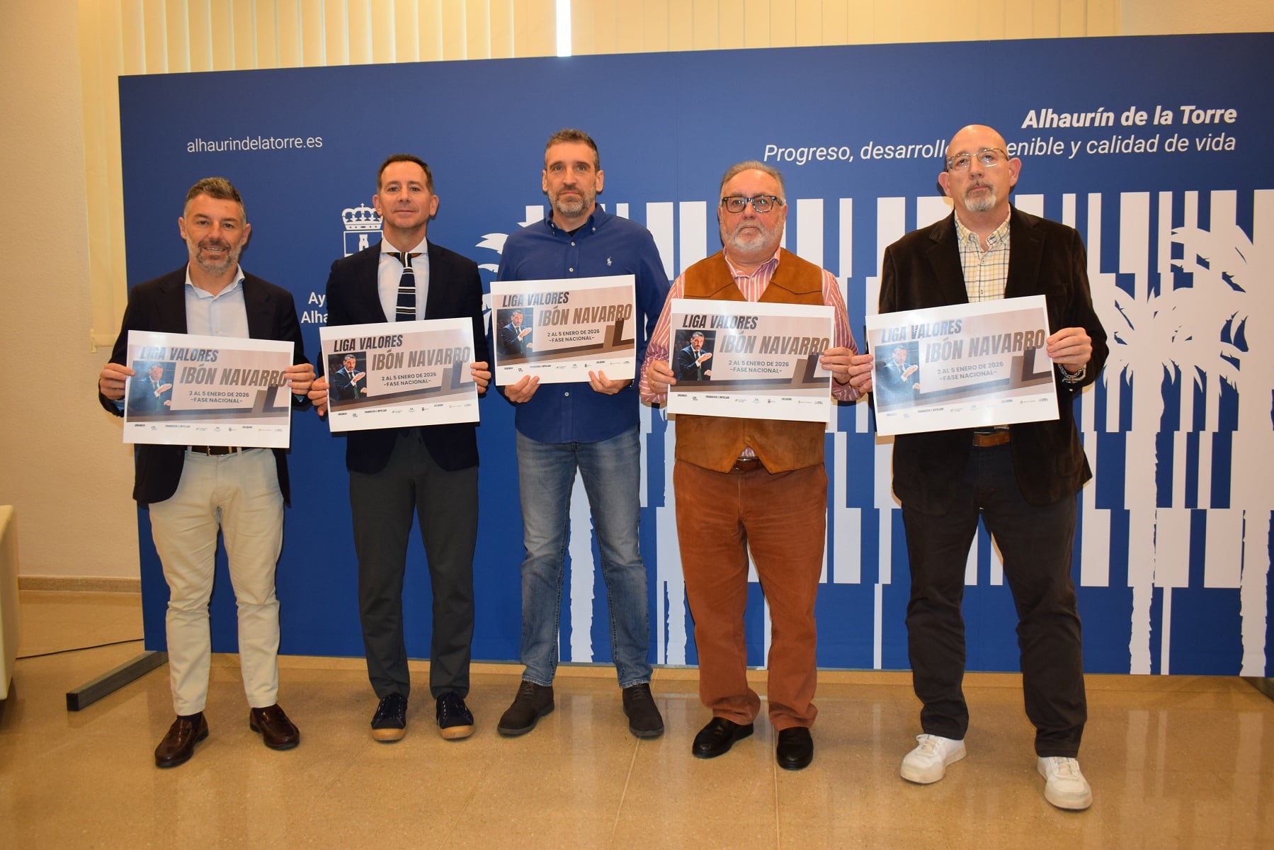 Alhaurín de la Torre acogió la presentación oficial de la Liga Valores Ibon Navarro