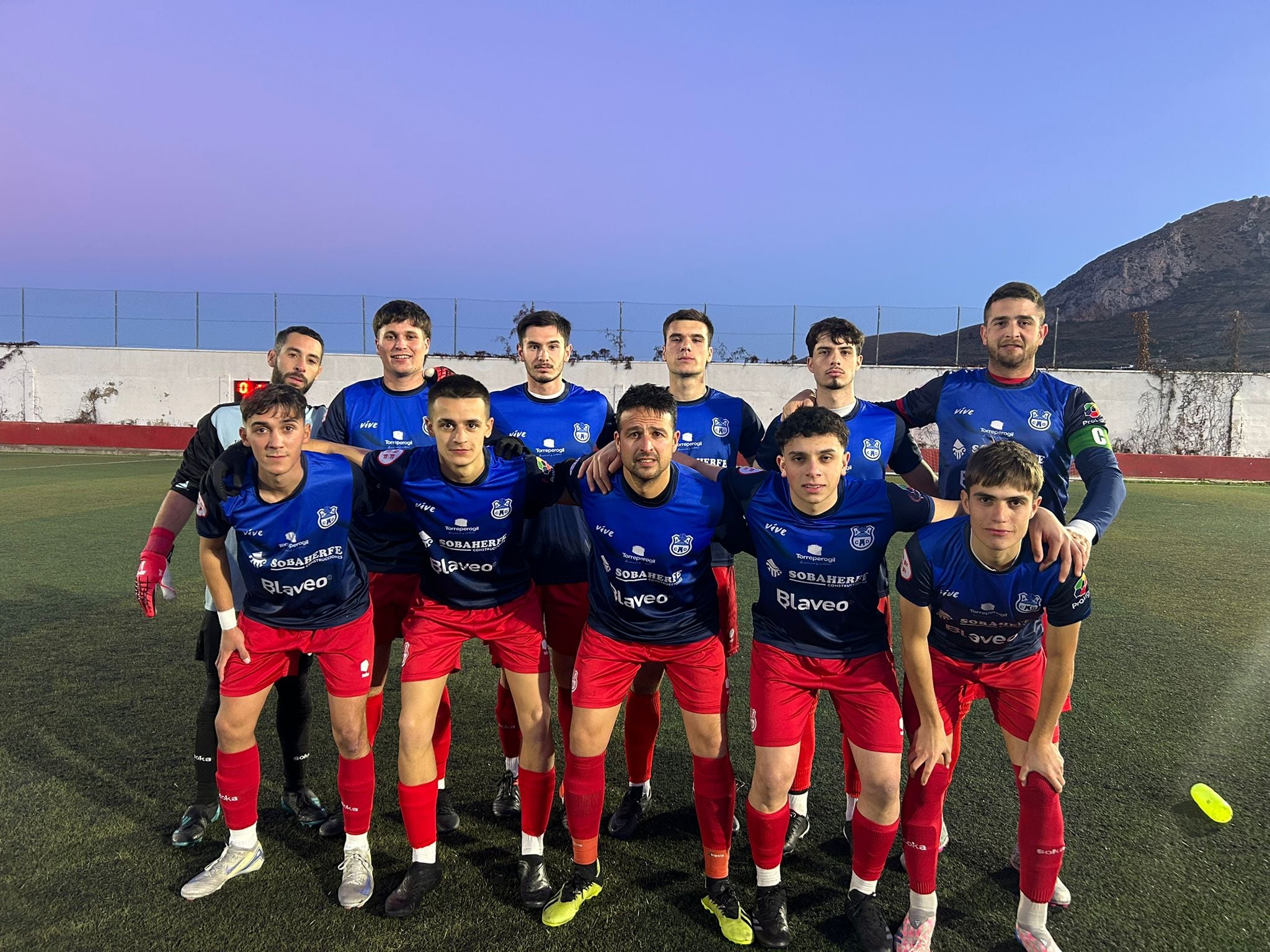 Equipo titular del C.D. Torreperogil B en Jódar