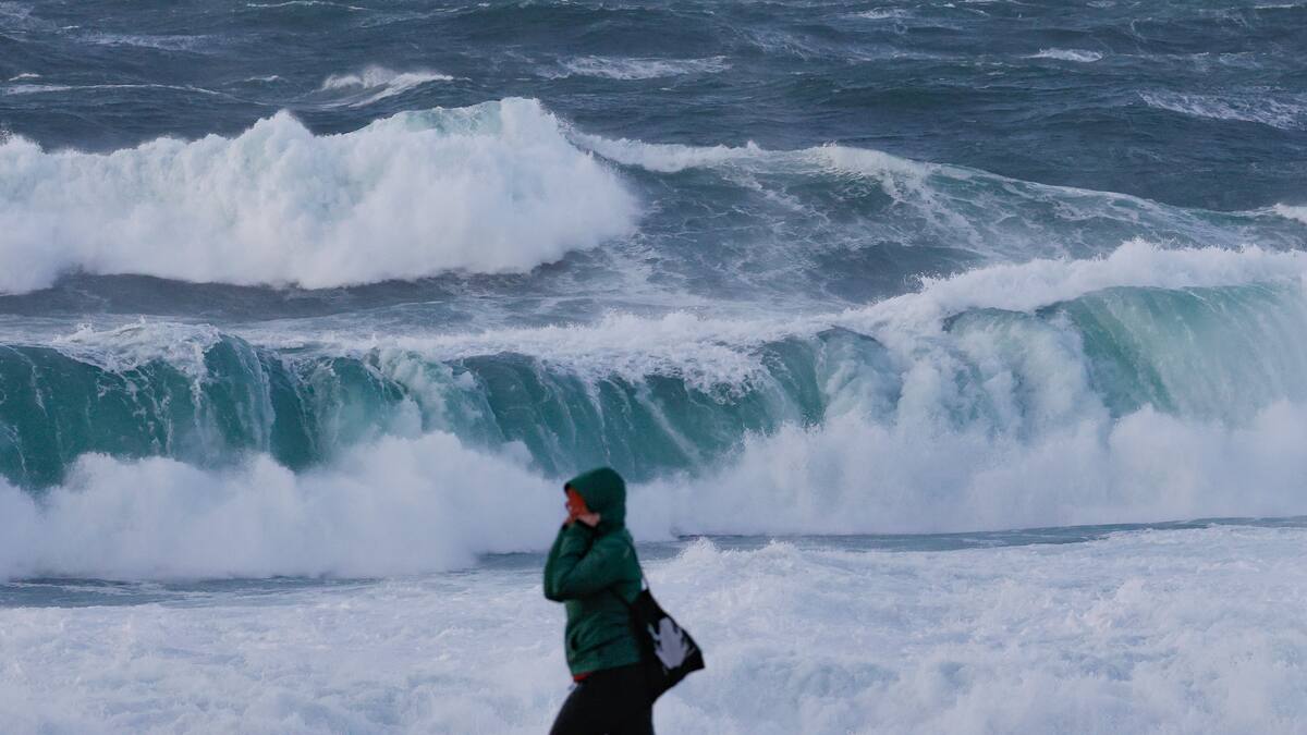 El temporal remite en la costa de A Coruña