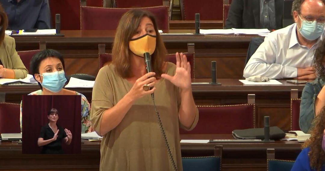 Francina Armengol, presidenta del Govern.