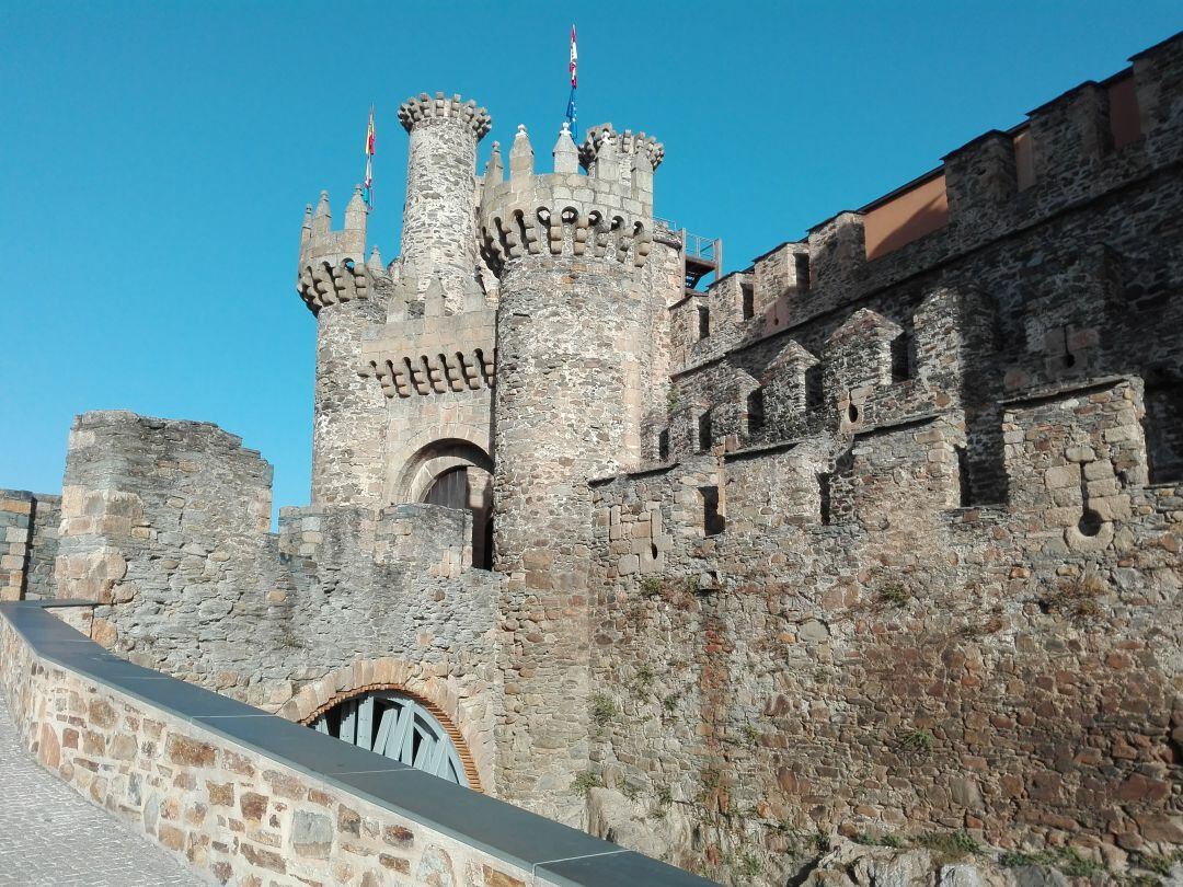 El castillo de Ponferrada, símbolo turístico de Ponferrada