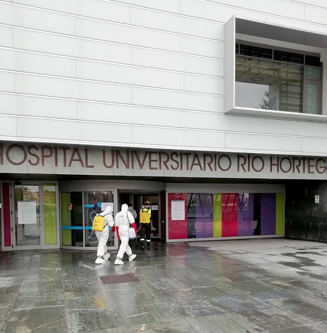 Exterior del hospital Río Hortega