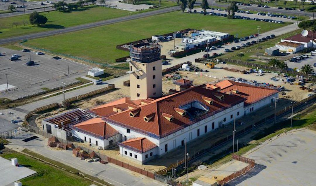 Terminal del aeropuerto de la base de Rota