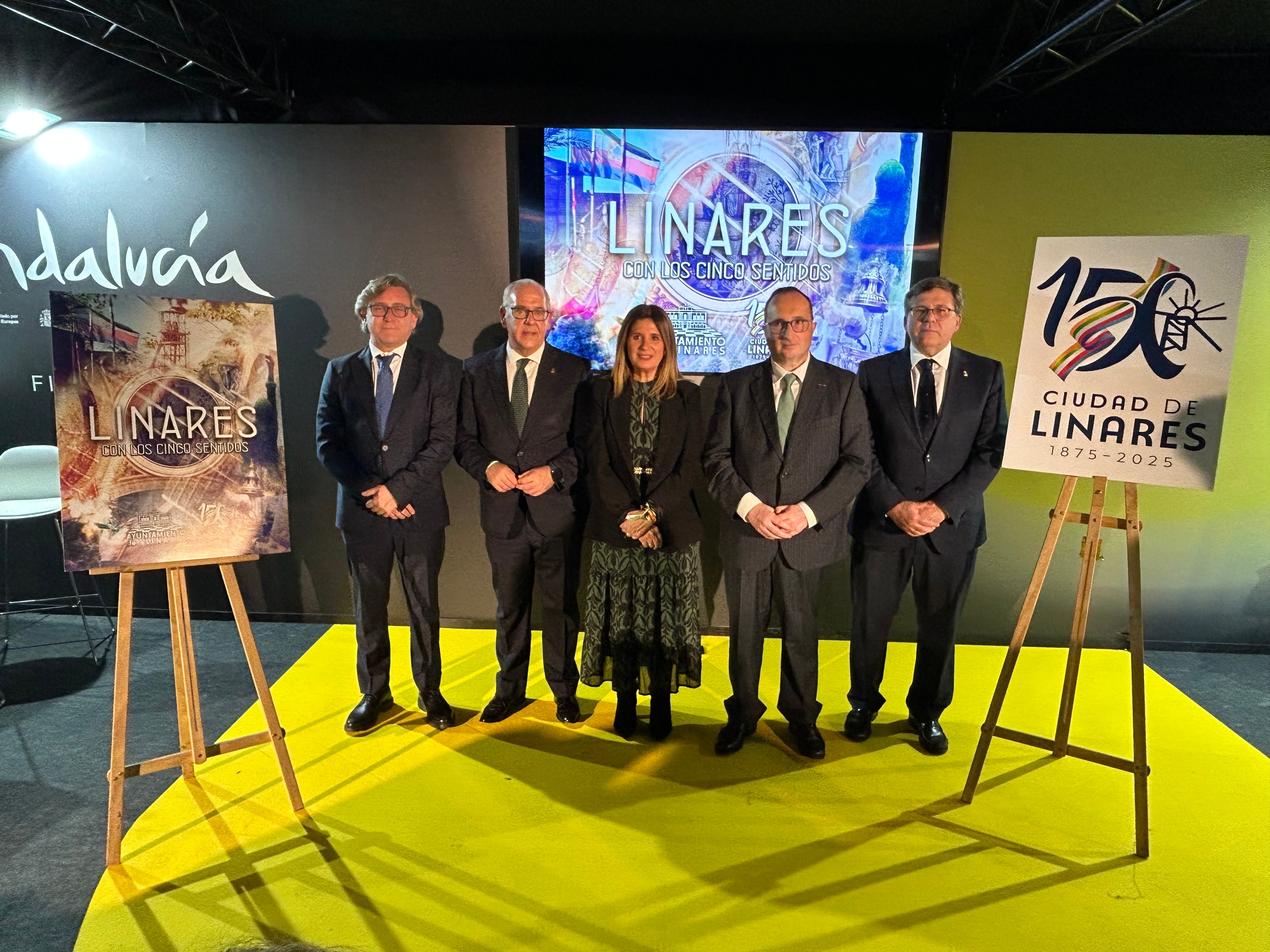 Presentación de &#039;Linares con los 5 sentidos&#039; en FITUR 2025.