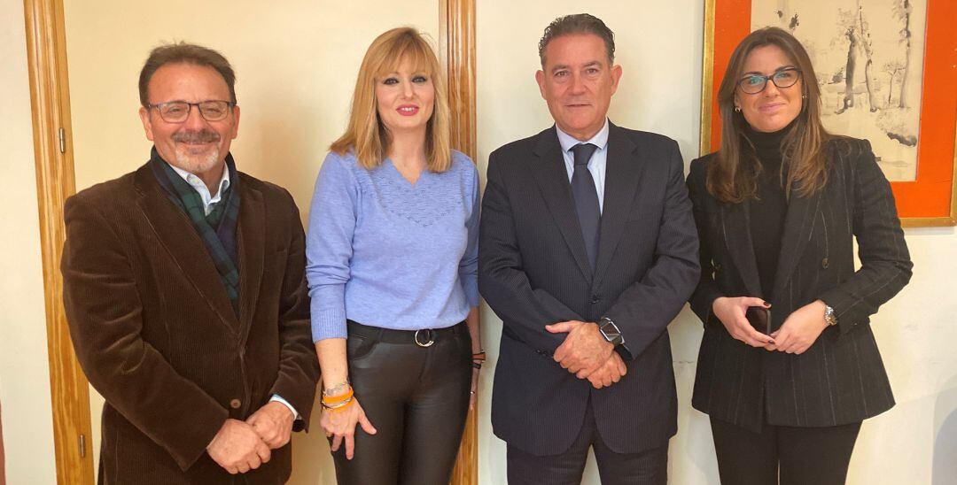 Miembros del partido naranja en Jaén capital y Linares se reunieron para abordar la interconexión de intereses entre ambas ciudades
