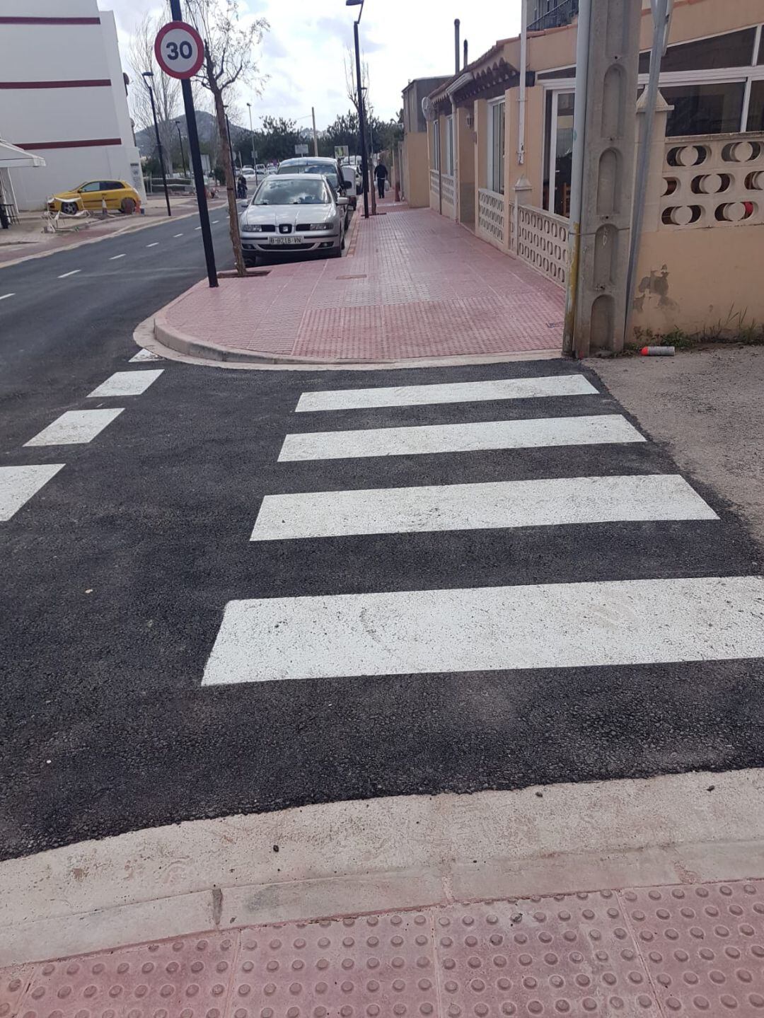 La calle Marí Mayans ya está abierta al público. 