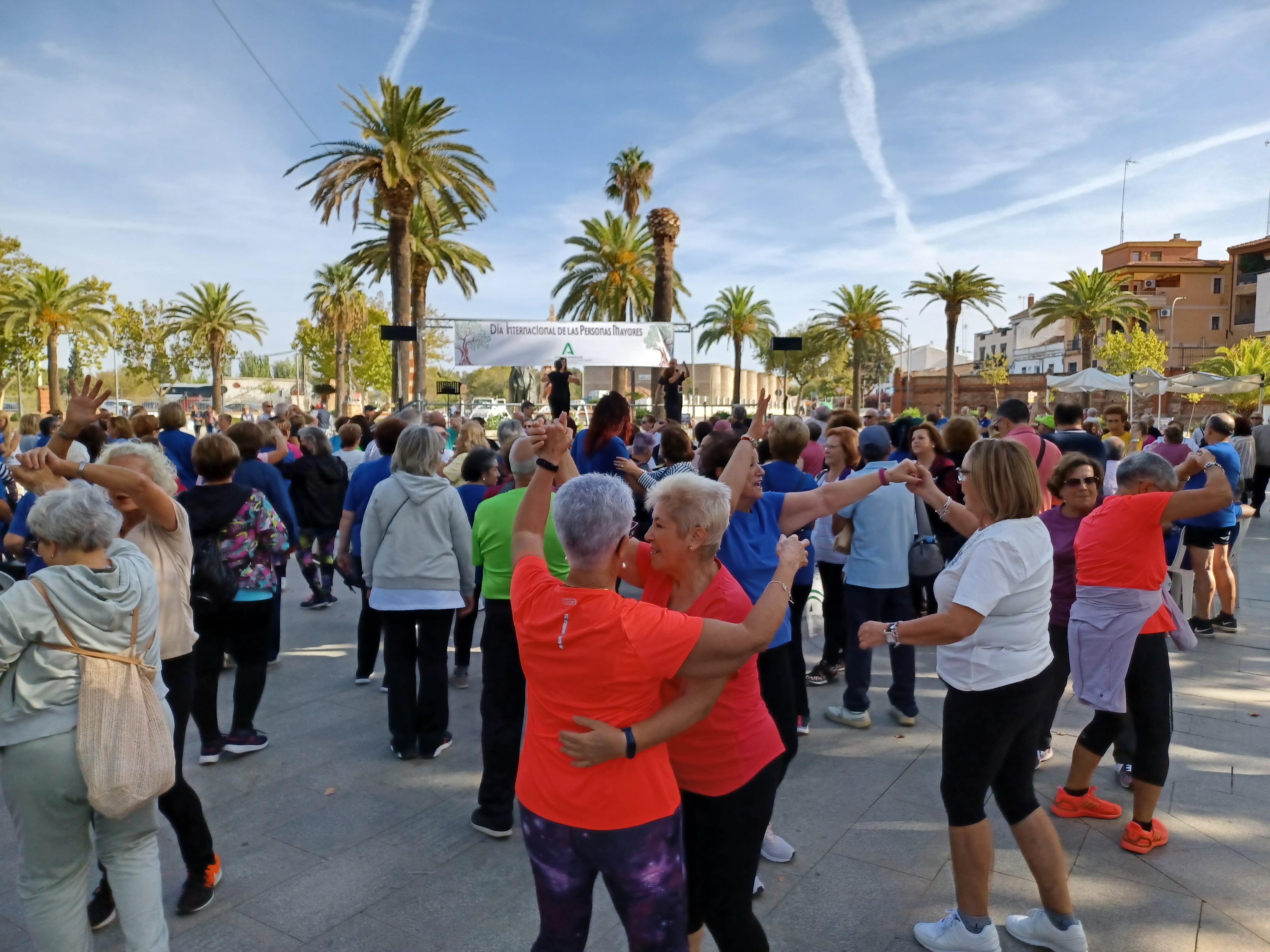 Masterclass con centros de participación activa de la provincia, en Linares.