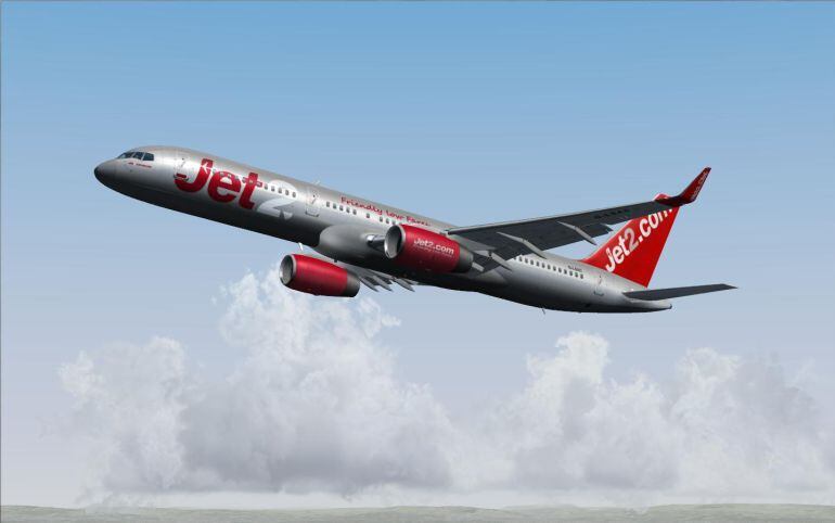 Un avión de la compañía Jet2