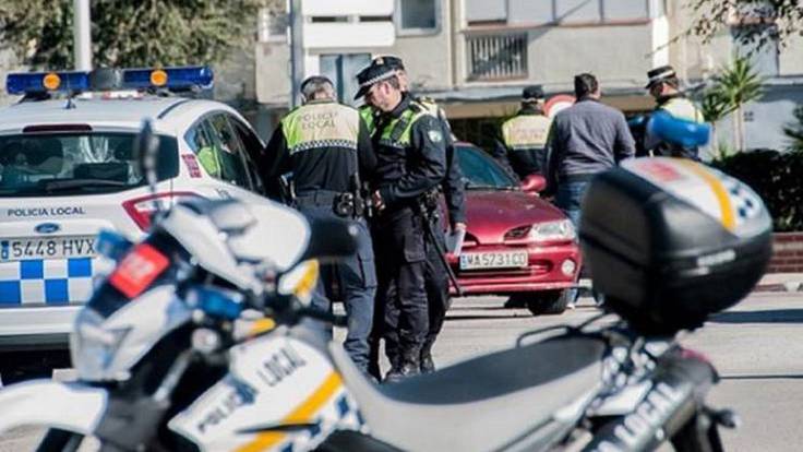 Agentes de Policía Local en La Línea