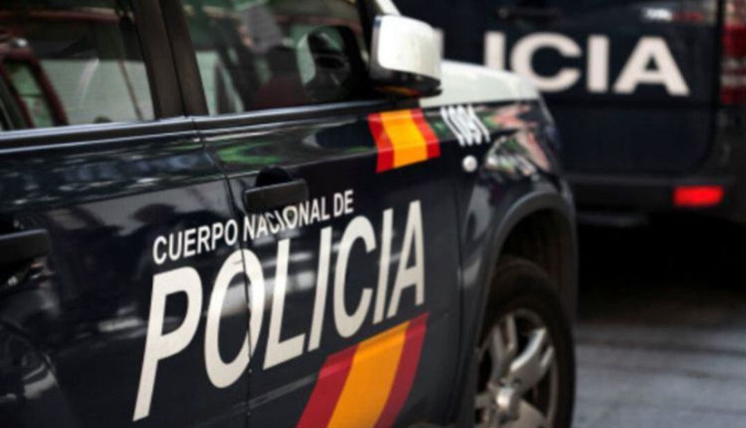 Foto de archivo, coche de policia