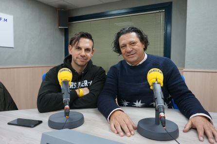 Ernesto Maestre (I) y Óscar Becerra (D)