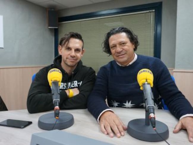 Ernesto Maestre (I) y Óscar Becerra (D)