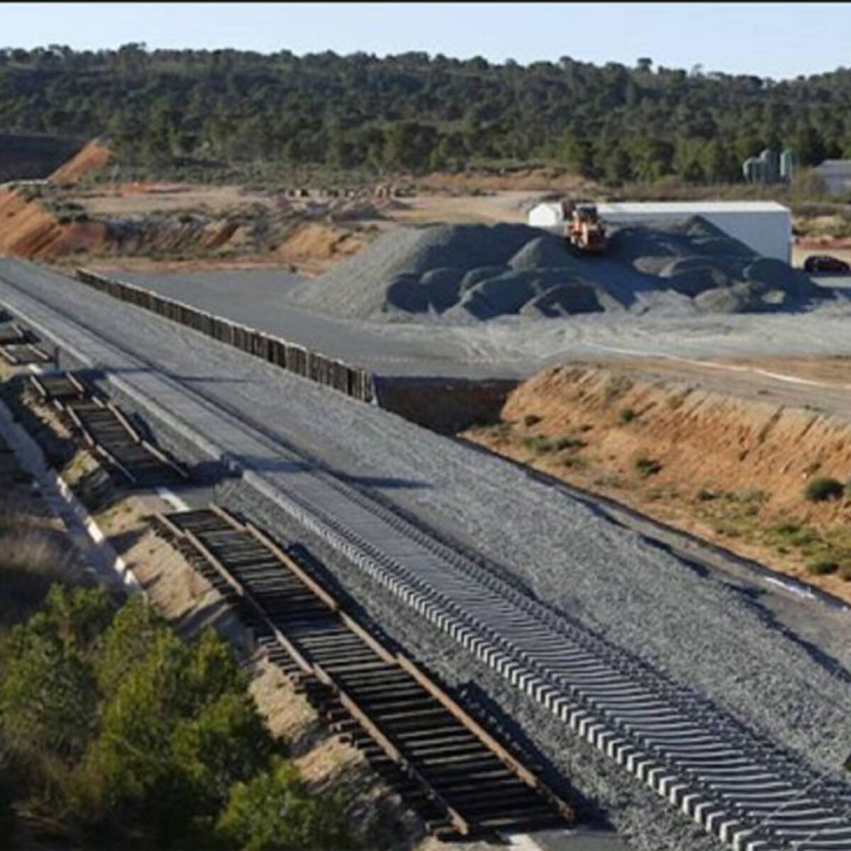 La fase final de las obras de la variante de Camarillas cortan desde hoy el tráfico ferroviario hasta Albacete