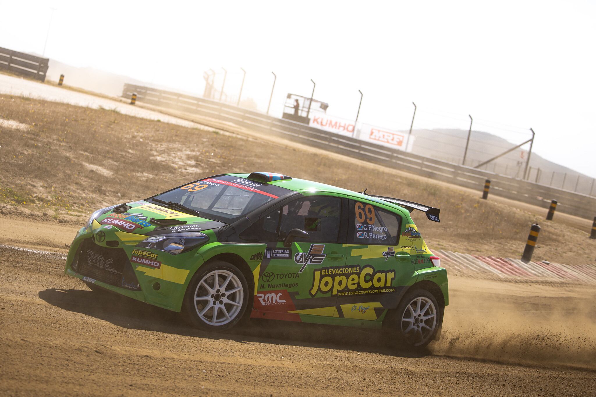 La última prueba del nacional de rallycross en Motorland será decisiva