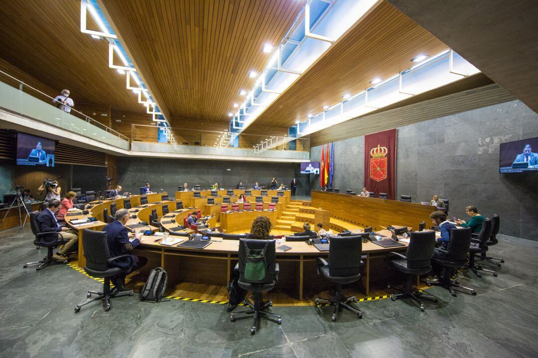 Pleno del Parlamento de Navarra