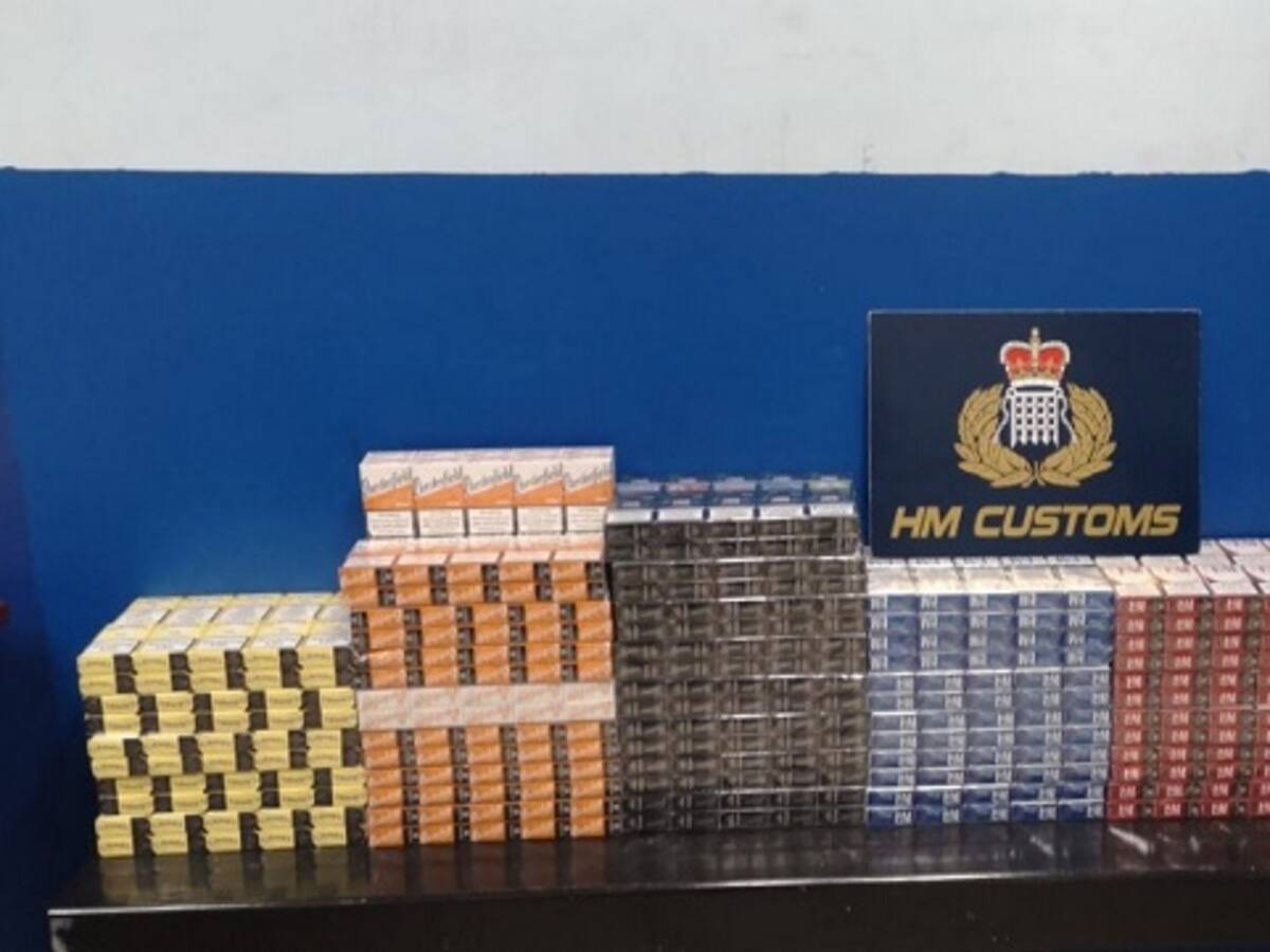 Detenidos dos españoles con 20.000 cigarrillos de contrabando en Gibraltar