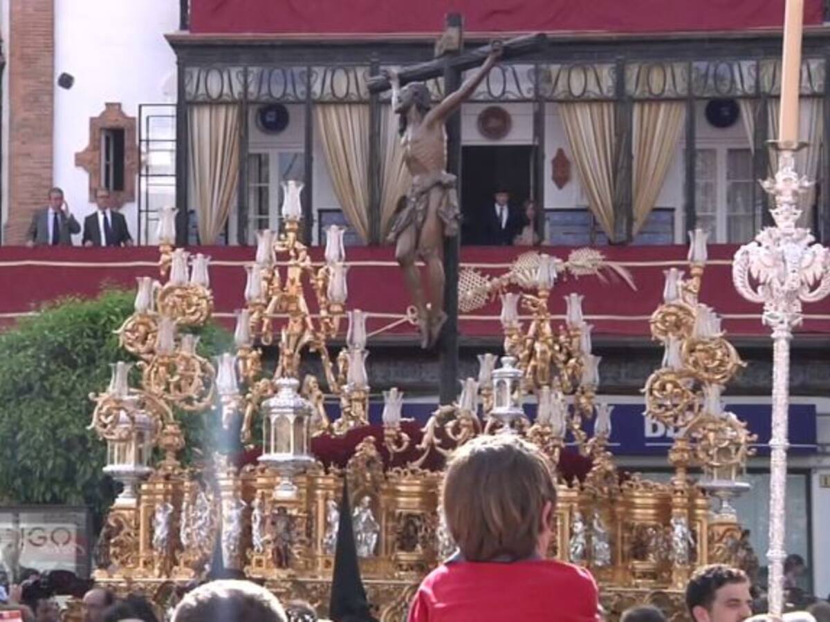 El Cristo del Cachorro por el Altozano