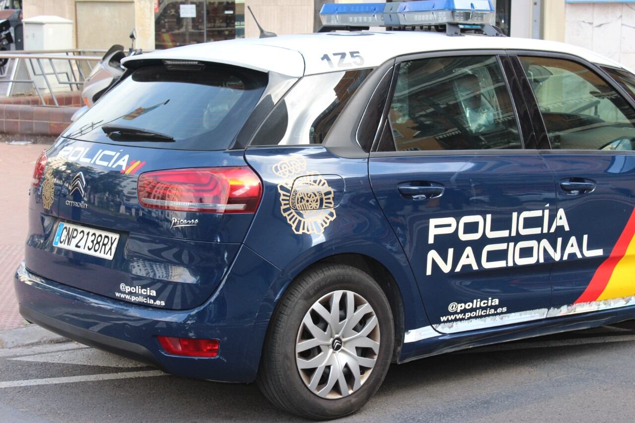 Coche de Policía Nacional. Fuente: gabinete Policía Nacional