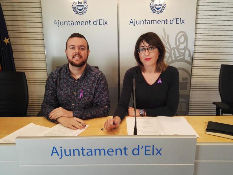 Antonio García y Patricia Maciá (Equipo de gobierno)