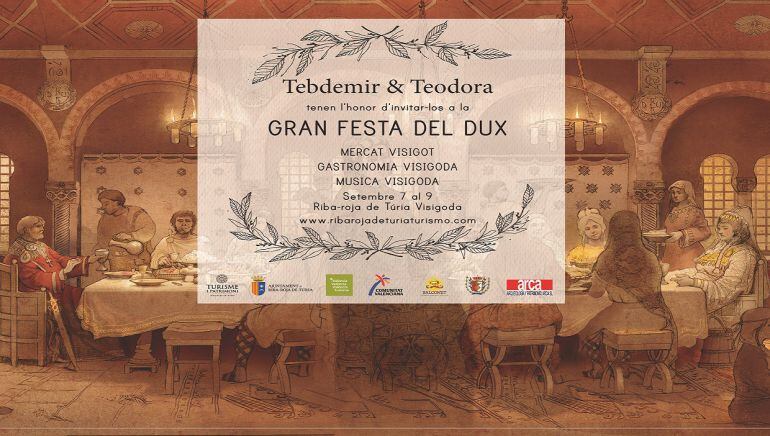 Cartel anunciador de la Festa del Dux