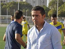 Juan Carlos Gómez durante su etapa como entrenador del Xerez CD