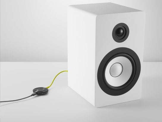 Chomecast Audio conectado a un altavoz