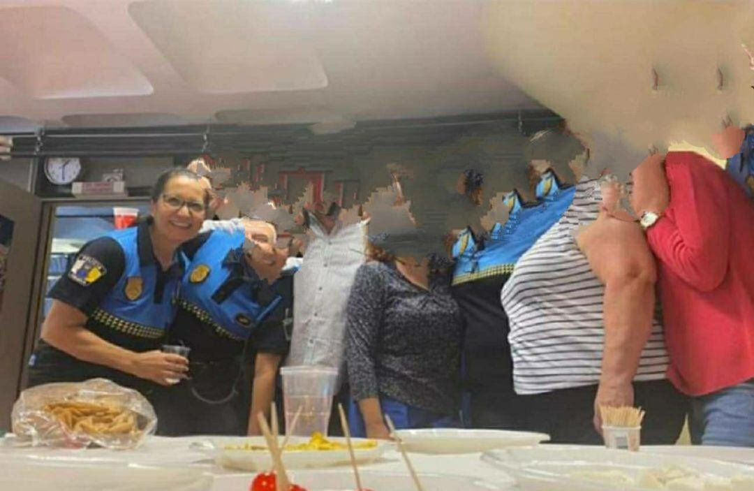 Fiesta en la Policía Local de Santa Cruz de Tenerife