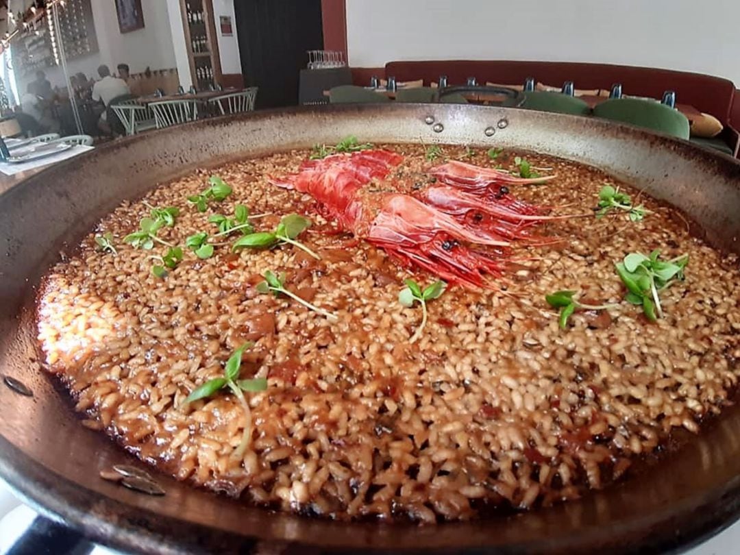 Arroz con carabineros